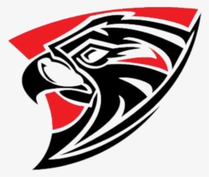 Clip Art Black And White Falcon Mascot Clipart - Fairfield Union High School Logo
