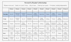 We're Friends Now, So Let's Be Honest With Each Otherit - Reader's Workshop Schedule