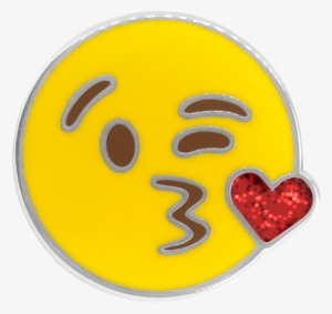 Kiss Emoji Pin - Emoji