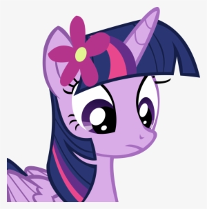 Twilight Sparkle Vector - Twilight Sparkle With Flower