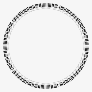 This Free Icons Png Design Of Piano Keys Circle