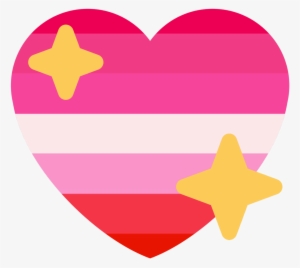 I Made Some Lgbt Sparkle Heart Emojis For My Discord - Heart