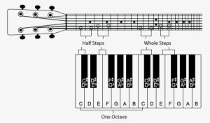 Piano Notes To Guitar Fret - Piano And Guitar Notes