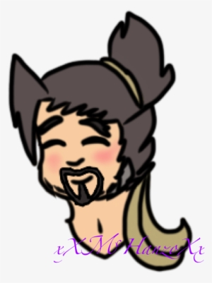 Hanzo Head Xxmchanzoxx On Deviantart Clip Royalty Free - Royalty-free