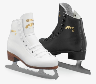 Ice Skates Graf Ace-size 3 M White Only *sale* - Graf Ace Schlittschuh