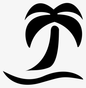 Png File Svg - Beach Black And White Icon
