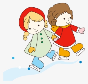 Ice Skating Winter Sport Figure Skating Roller Skating - Ice Skating Cartoon Png