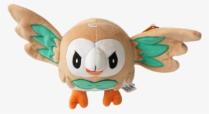 Official Pokemon 8" Rowlet Flying Plush - Pokémon