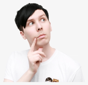 Amazingphil Thinking - Dan And Phil Pocket Shirt