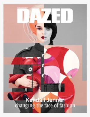 Dazed Magazine Cover Featuring Kendall Jenner - Top Biannual Fashion Magazines