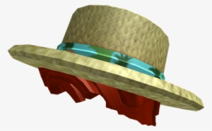 Tropical Straw Hat With Red Hair - Straw Hat