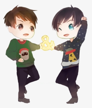 Free Dan Howell Chibi - Dan And Phil