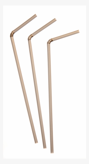 Drinking Straw, 24cm, - Gold Drinking Straw Png