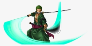 Roronoa Zoro - One Piece Burning Blood Luffy Png