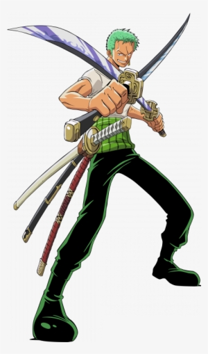 One Piece Manga Transparent Zoro, HD Png Download - vhv