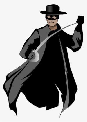 Highwayman Clipart Vector Black And White Download - Clipart Zorro