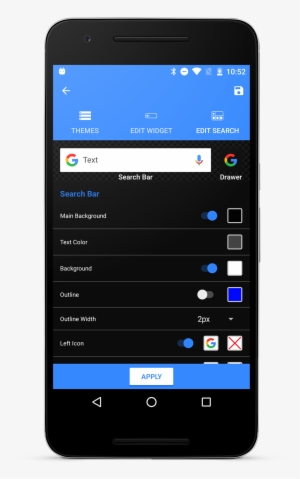 Custom Search Bar Widget Csbw V1 - Search Box