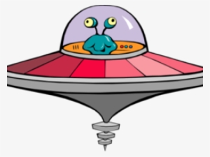Alien Spaceship Clipart - Cartoon Aliens In Spaceships