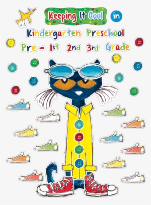 Tcr63922 Pete The Cat Keeping It Cool In - Reading Pete The Cat Bulletin Board