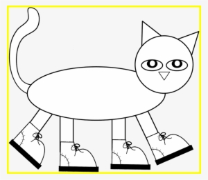 Png Royalty Free Stock Marvelous Pattern To Color Cut - Pete The Cat