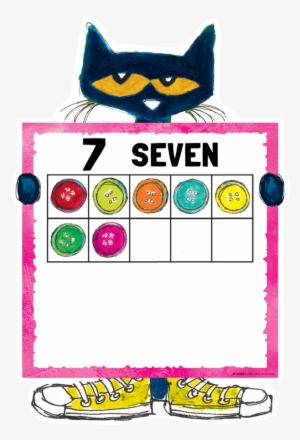 Pete The Cat Numbers 0-20 Bulletin Board Alternate - Pete The Cat Numbers