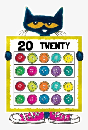 Pete The Cat Numbers 0-20 Bulletin Board Alternate - Pete The Cat Numbers 0-20 Bulletin Board