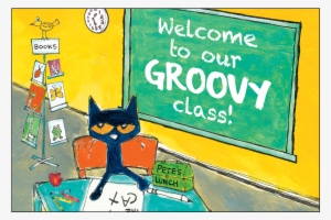 Tcr63934 Pete The Cat Welcome To Our Groovy Class Postcards - Pete The Cat Got Class