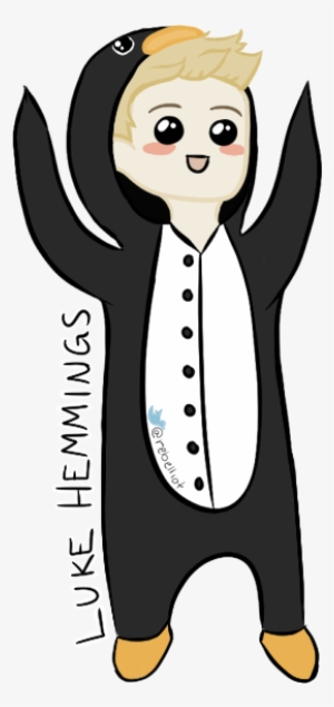 Luke Hemmings By - Luke As A Penguin