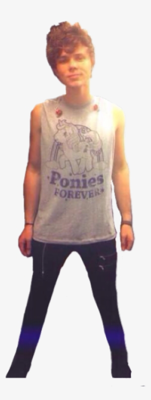 Luke Hemmings Transparent - Standing