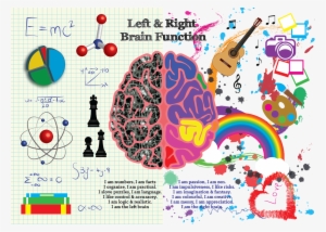 Left Brain Right Brain Infographic