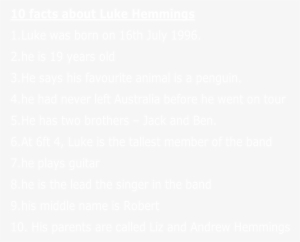 Luke Hemmings - - Ps4 Logo White Transparent