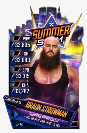 Braunstrowman S4 21 Summerslam18 - Wwe Supercard Summerslam 18