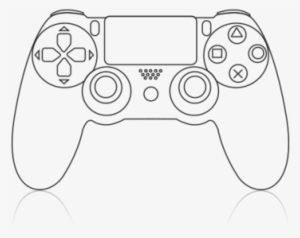 Ps4 Controller Drawing