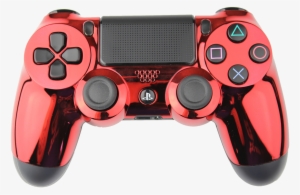 Red Chrome Playstation 4 Controller