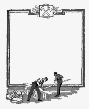 Digital Stamp Design Free Vintage Tool And - Border Designs With Tools