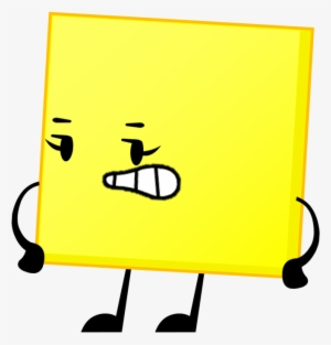 Yellow Square Pose - Illustration