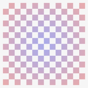 Orange And White Checkered Background