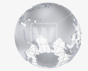 Globe Png Asia - Metal Mesh Globe Png