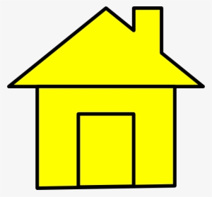 House Clipart Yellow - Yellow House Clip Art