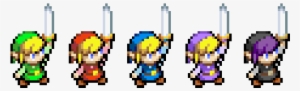 You Can Use This As A Divider If You Want - Zelda Four Swords Link