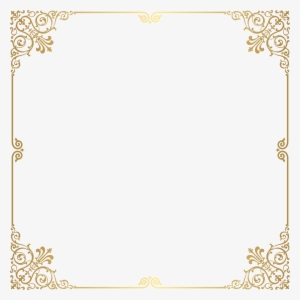 Vintage Gold Frame Png