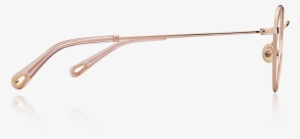 Round Vintage Prescription Eyeglasses With Rose Gold - Brass