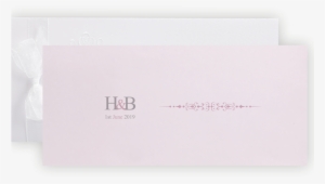 Pink Wedding Invitation - Envelope