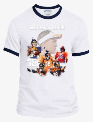 Peyton Manning Goat Personalized Ringer T-shirt - T Shirt Arnold Schwarzenegger