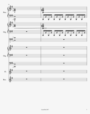 The Last Jedi Sheet Music 3 Of 8 Pages - Music
