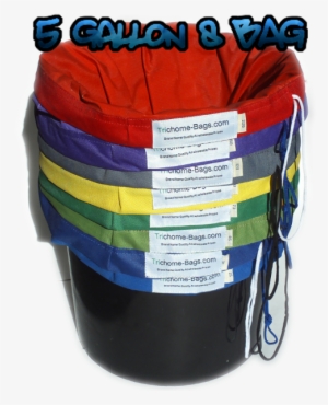 10 Pc 5 Gallon 8 Bag Set With Pressing Screen And Carrying - Bag