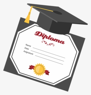 Cap And Diploma - Graduation Snapchat Filter Png