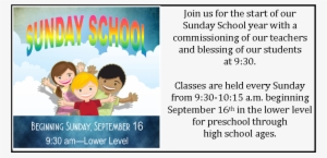 Sunday School - Episcopal Church