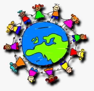 Sunday School - Blue Background Cube Ottoman