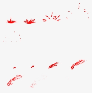 Splat Transparent Animated - Blood Sprite Sheet